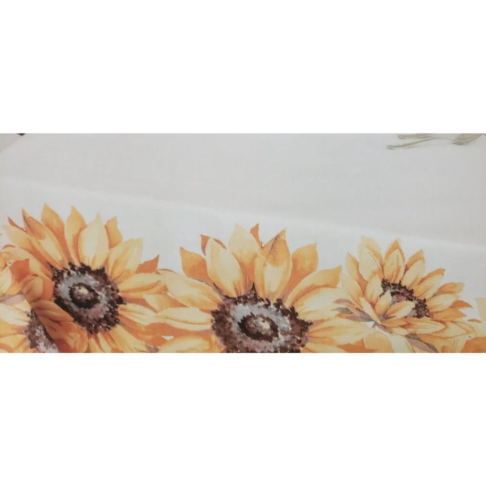 Printed Linen Tablecloth 60
